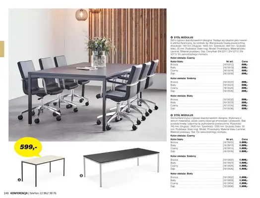 AJ Produkty - gazetka promocyjna Konferencja - katalog jesień od środy 01.09 do poniedziałku 31.01 - strona 21 AJ Produkty - gazetka promocyjna Konferencja - katalog jesień od środy 01.09 do poniedziałku 31.01 - strona 21