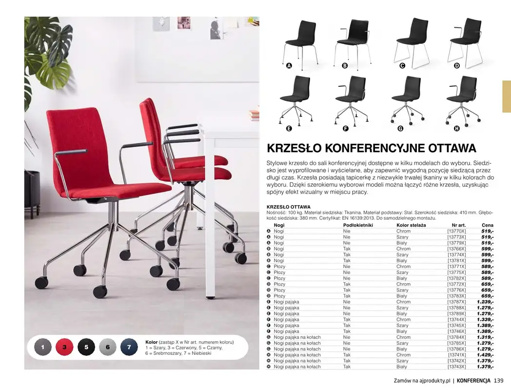 AJ Produkty - gazetka promocyjna Konferencja - katalog jesień od środy 01.09 do poniedziałku 31.01 - strona 12