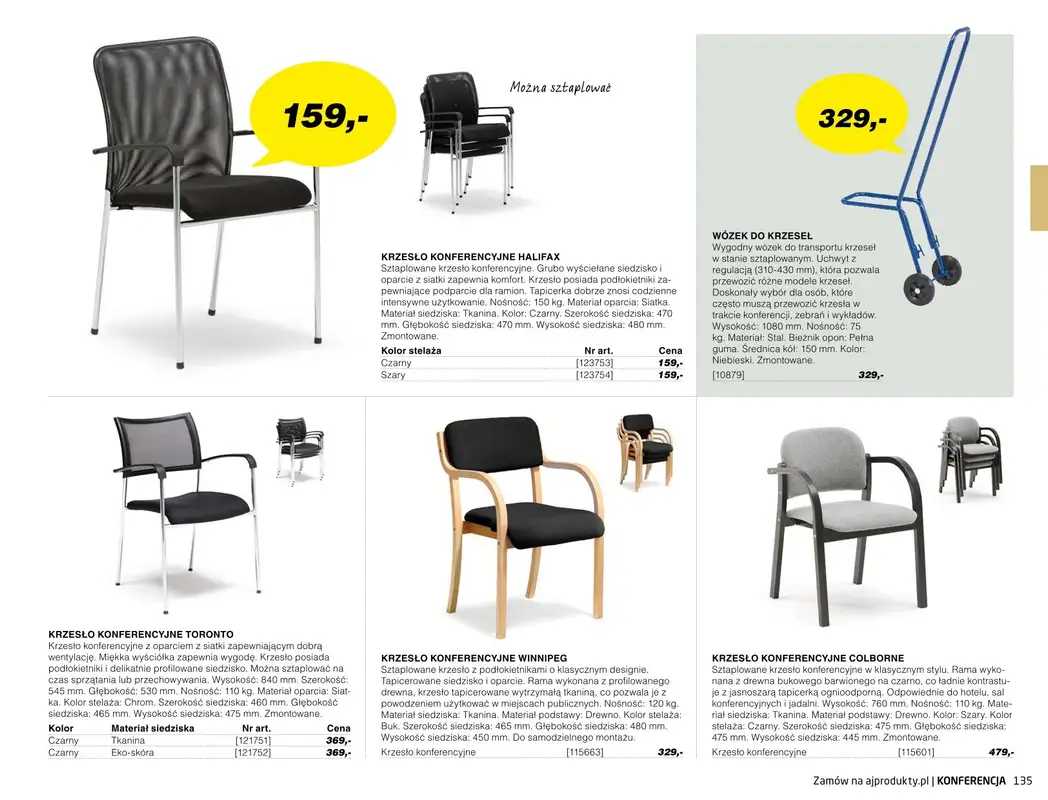 AJ Produkty - gazetka promocyjna Konferencja - katalog jesień od środy 01.09 do poniedziałku 31.01 - strona 8