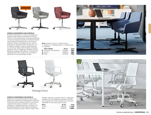 AJ Produkty - gazetka promocyjna Konferencja - katalog jesień od środy 01.09 do poniedziałku 31.01 - strona 18 AJ Produkty - gazetka promocyjna Konferencja - katalog jesień od środy 01.09 do poniedziałku 31.01 - strona 18