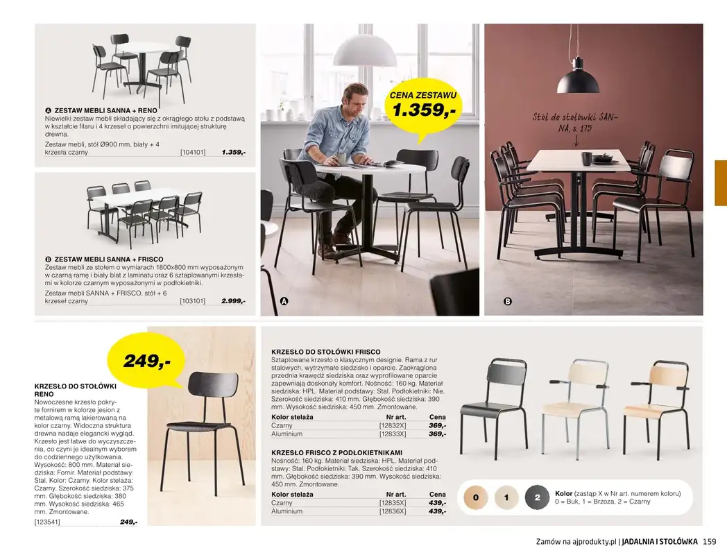 AJ Produkty - gazetka promocyjna Stołówka - katalog jesień od środy 01.09 do poniedziałku 31.01 - strona 6