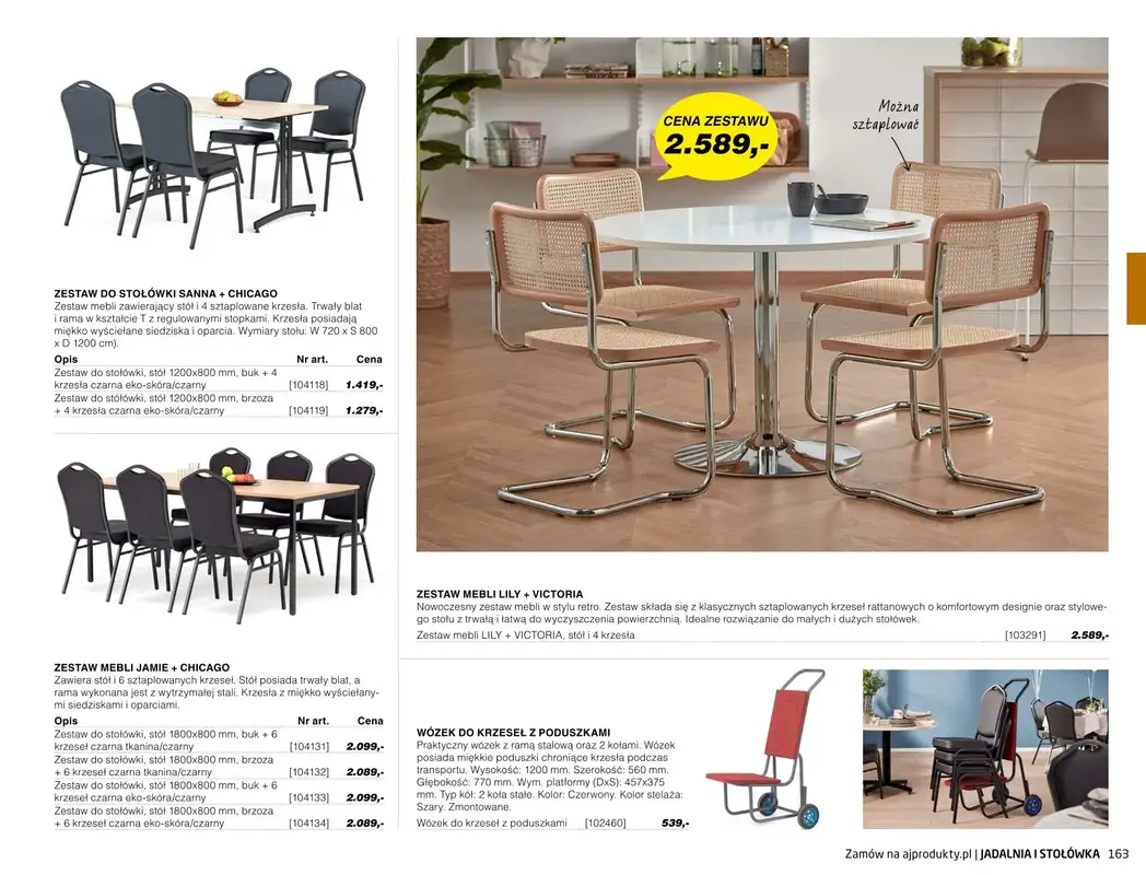 AJ Produkty - gazetka promocyjna Stołówka - katalog jesień od środy 01.09 do poniedziałku 31.01 - strona 10