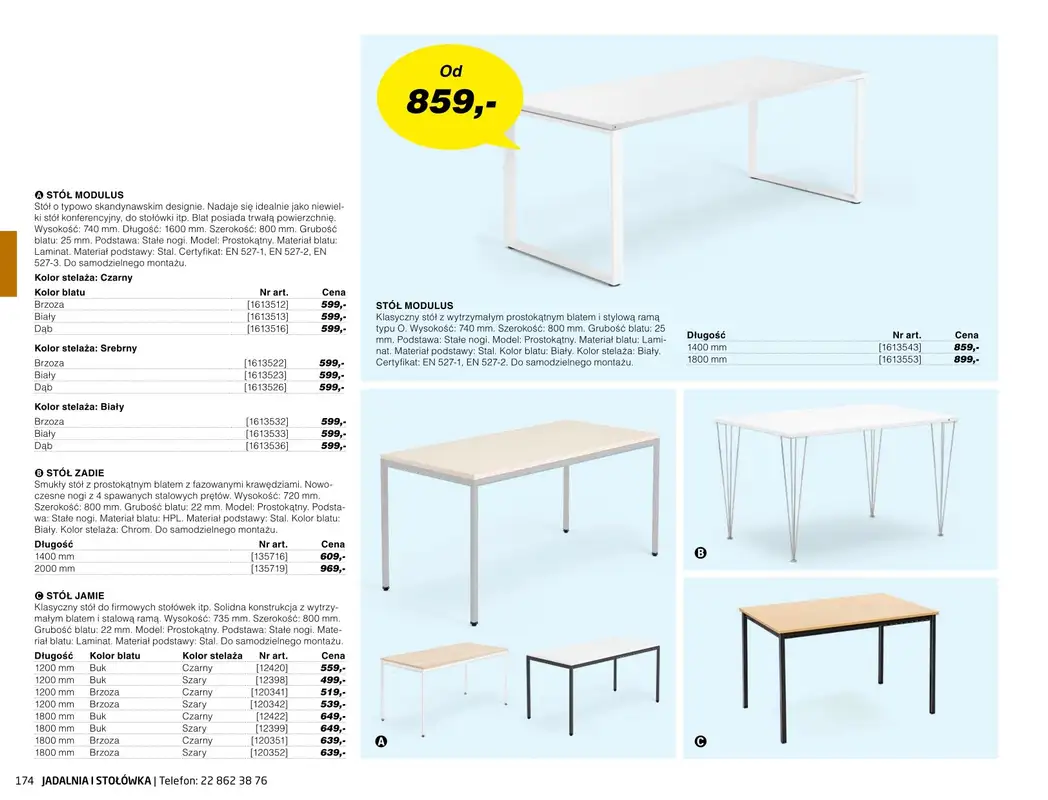 AJ Produkty - gazetka promocyjna Stołówka - katalog jesień od środy 01.09 do poniedziałku 31.01 - strona 21