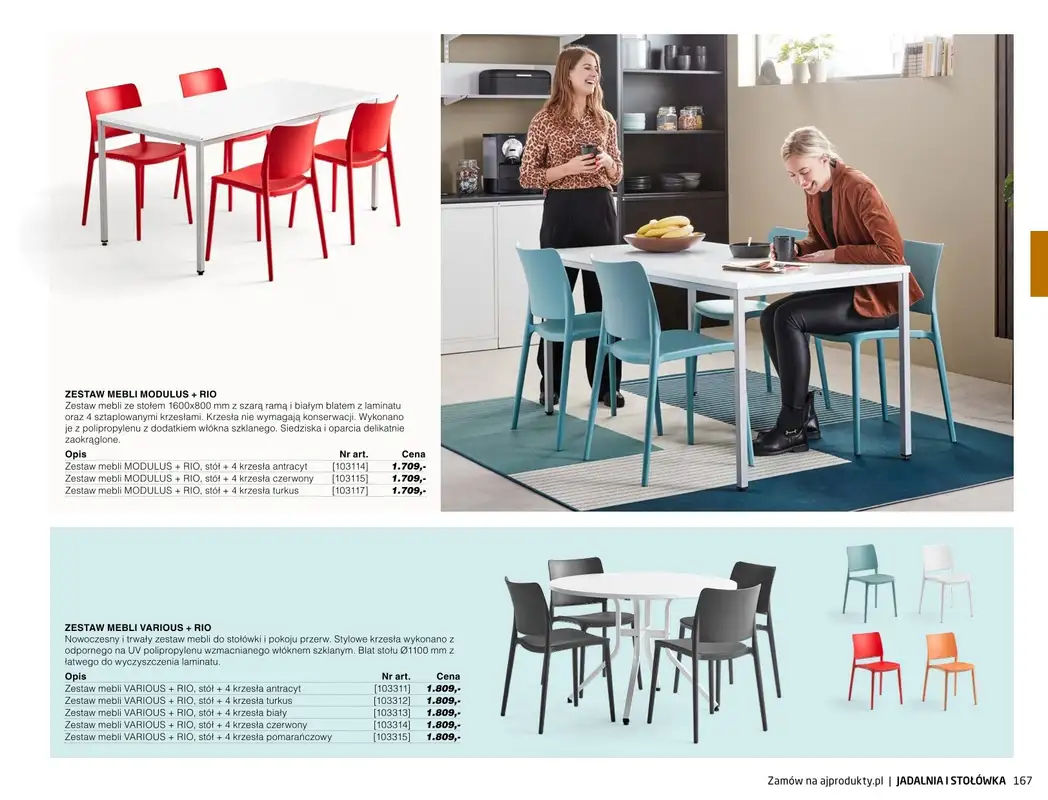 AJ Produkty - gazetka promocyjna Stołówka - katalog jesień od środy 01.09 do poniedziałku 31.01 - strona 14