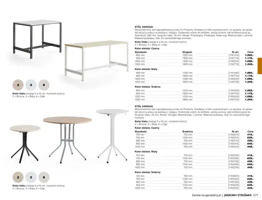 AJ Produkty - gazetka promocyjna Stołówka - katalog jesień od środy 01.09 do poniedziałku 31.01 - strona 24 AJ Produkty - gazetka promocyjna Stołówka - katalog jesień od środy 01.09 do poniedziałku 31.01 - strona 24