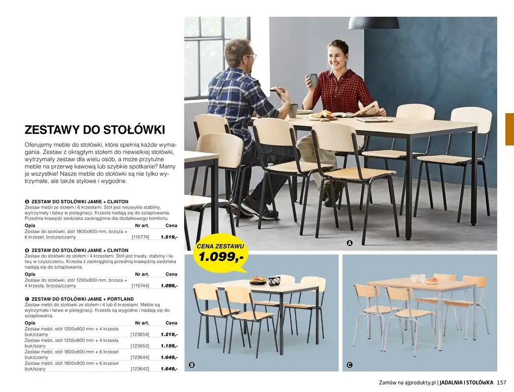 AJ Produkty - gazetka promocyjna Stołówka - katalog jesień od środy 01.09 do poniedziałku 31.01 - strona 4