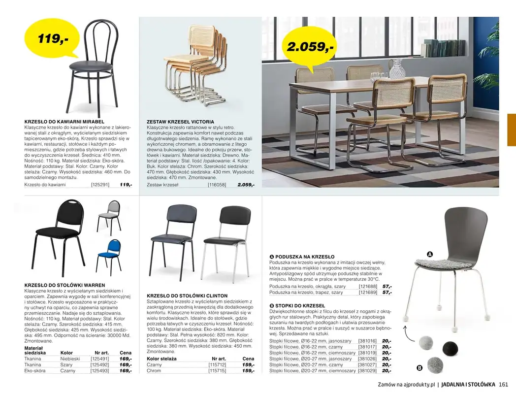 AJ Produkty - gazetka promocyjna Stołówka - katalog jesień od środy 01.09 do poniedziałku 31.01 - strona 8