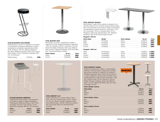 AJ Produkty - gazetka promocyjna Stołówka - katalog jesień od środy 01.09 do poniedziałku 31.01 - strona 26 AJ Produkty - gazetka promocyjna Stołówka - katalog jesień od środy 01.09 do poniedziałku 31.01 - strona 26