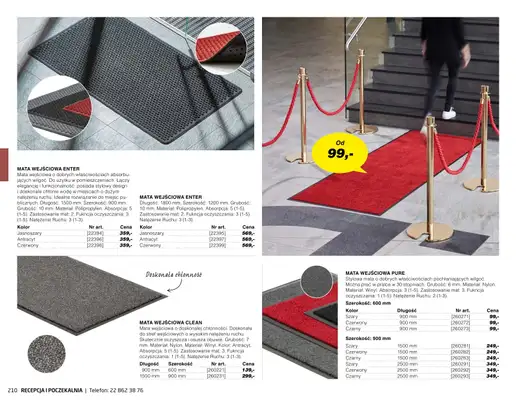 AJ Produkty - gazetka promocyjna Recepcja i poczekalnia - katalog jesień od środy 01.09 do poniedziałku 31.01 - strona 25 AJ Produkty - gazetka promocyjna Recepcja i poczekalnia - katalog jesień od środy 01.09 do poniedziałku 31.01 - strona 25
