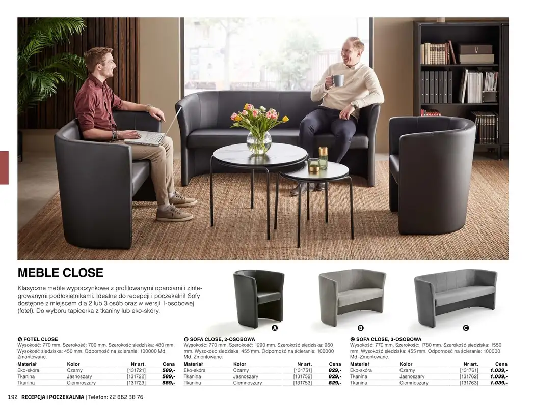 AJ Produkty - gazetka promocyjna Recepcja i poczekalnia - katalog jesień od środy 01.09 do poniedziałku 31.01 - strona 7