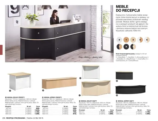 AJ Produkty - gazetka promocyjna Recepcja i poczekalnia - katalog jesień od środy 01.09 do poniedziałku 31.01 - strona 21 AJ Produkty - gazetka promocyjna Recepcja i poczekalnia - katalog jesień od środy 01.09 do poniedziałku 31.01 - strona 21
