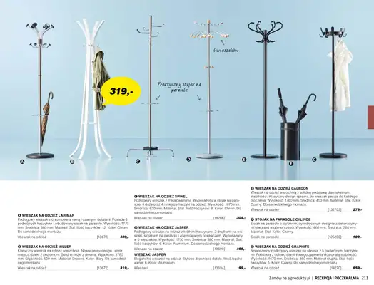 AJ Produkty - gazetka promocyjna Recepcja i poczekalnia - katalog jesień od środy 01.09 do poniedziałku 31.01 - strona 26 AJ Produkty - gazetka promocyjna Recepcja i poczekalnia - katalog jesień od środy 01.09 do poniedziałku 31.01 - strona 26
