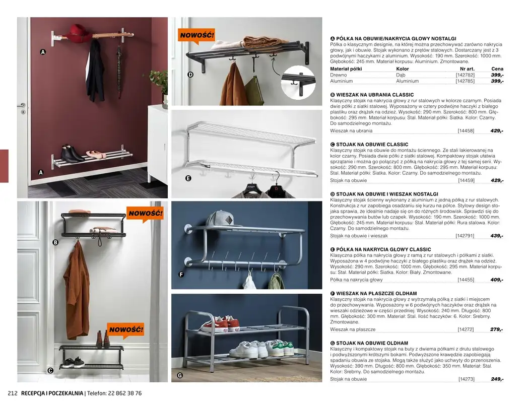 AJ Produkty - gazetka promocyjna Recepcja i poczekalnia - katalog jesień od środy 01.09 do poniedziałku 31.01 - strona 27