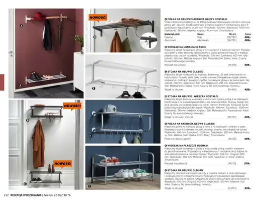 AJ Produkty - gazetka promocyjna Recepcja i poczekalnia - katalog jesień od środy 01.09 do poniedziałku 31.01 - strona 27 AJ Produkty - gazetka promocyjna Recepcja i poczekalnia - katalog jesień od środy 01.09 do poniedziałku 31.01 - strona 27