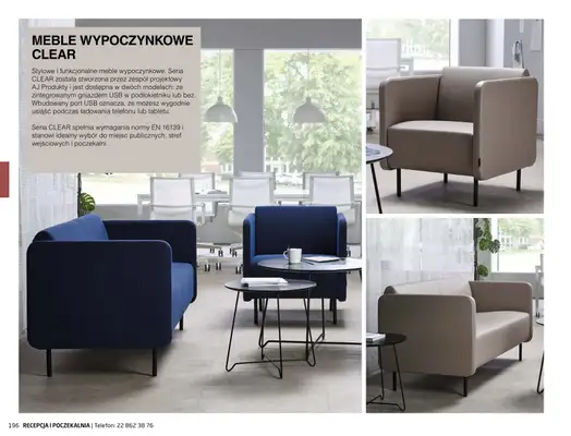 AJ Produkty - gazetka promocyjna Recepcja i poczekalnia - katalog jesień od środy 01.09 do poniedziałku 31.01 - strona 11 AJ Produkty - gazetka promocyjna Recepcja i poczekalnia - katalog jesień od środy 01.09 do poniedziałku 31.01 - strona 11