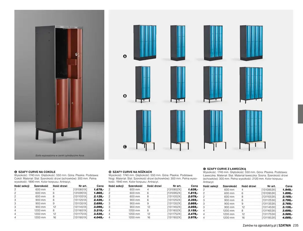 AJ Produkty - gazetka promocyjna Szatnia - katalog jesień od środy 01.09 do poniedziałku 31.01 - strona 18