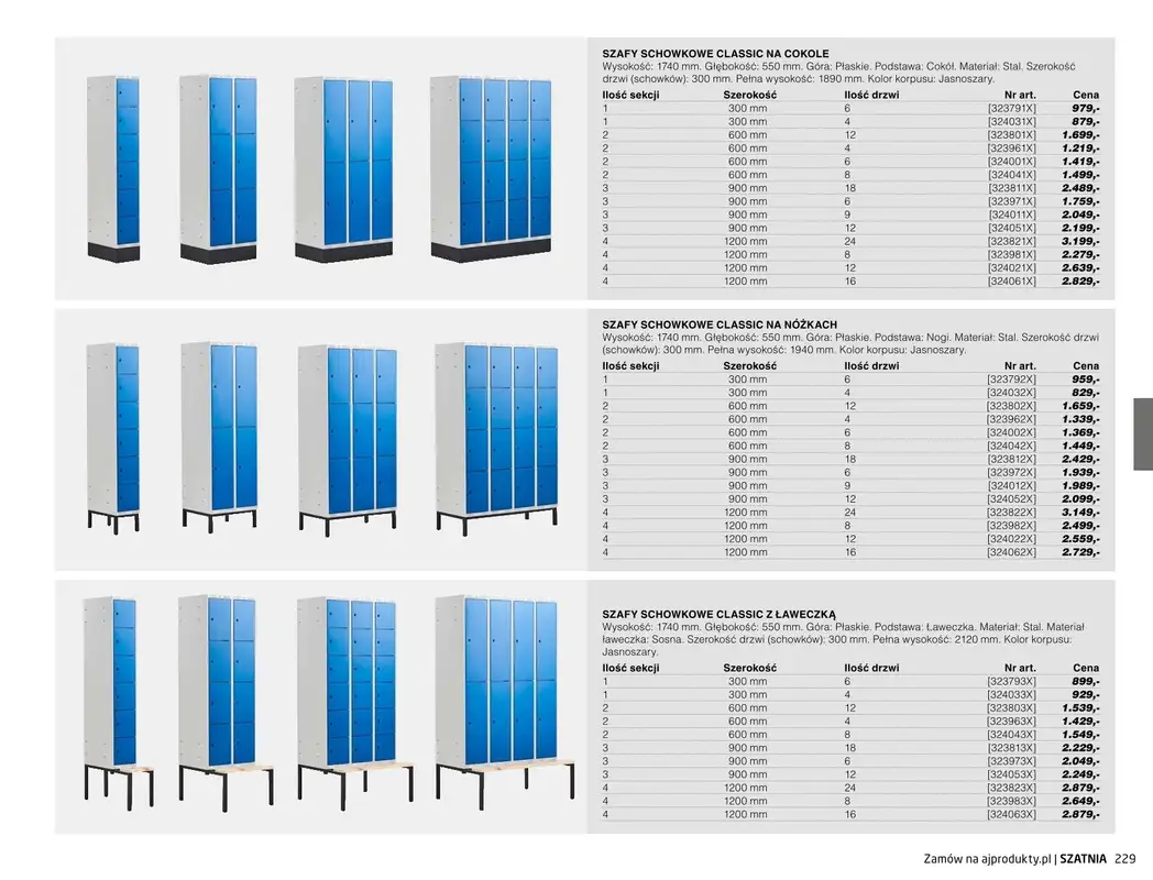 AJ Produkty - gazetka promocyjna Szatnia - katalog jesień od środy 01.09 do poniedziałku 31.01 - strona 12