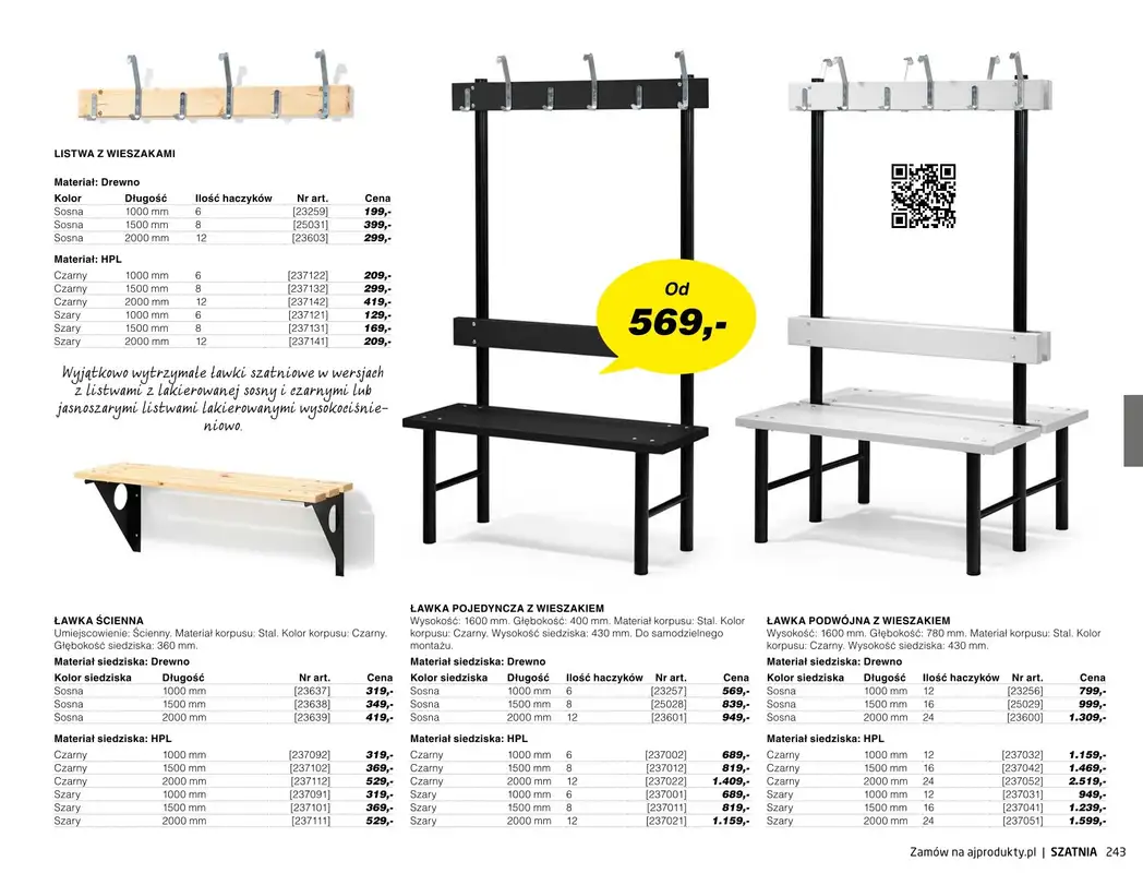 AJ Produkty - gazetka promocyjna Szatnia - katalog jesień od środy 01.09 do poniedziałku 31.01 - strona 26