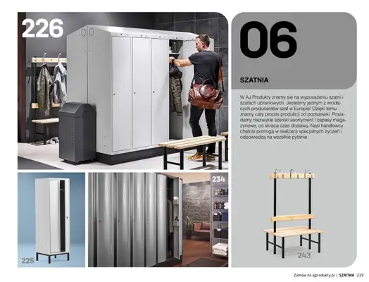AJ Produkty - gazetka promocyjna Szatnia - katalog jesień od środy 01.09 do poniedziałku 31.01 - strona 2 AJ Produkty - gazetka promocyjna Szatnia - katalog jesień od środy 01.09 do poniedziałku 31.01 - strona 2