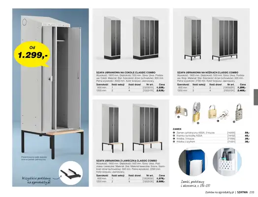 AJ Produkty - gazetka promocyjna Szatnia - katalog jesień od środy 01.09 do poniedziałku 31.01 - strona 16 AJ Produkty - gazetka promocyjna Szatnia - katalog jesień od środy 01.09 do poniedziałku 31.01 - strona 16