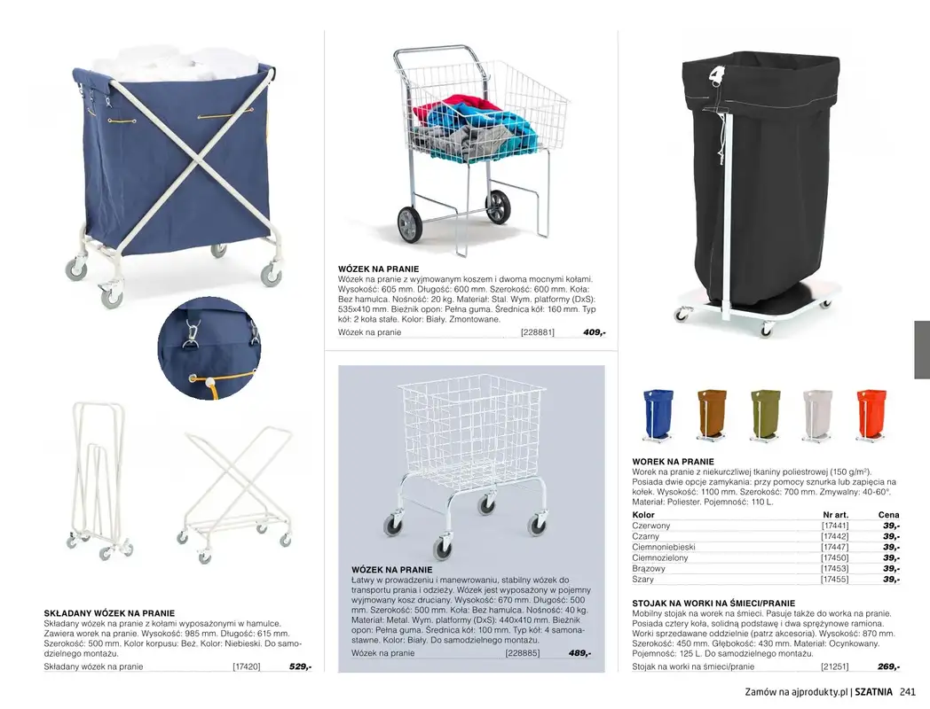 AJ Produkty - gazetka promocyjna Szatnia - katalog jesień od środy 01.09 do poniedziałku 31.01 - strona 24