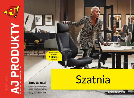 AJ Produkty - gazetka promocyjna Szatnia - katalog jesień od środy 01.09 do poniedziałku 31.01 AJ Produkty - gazetka promocyjna Szatnia - katalog jesień od środy 01.09 do poniedziałku 31.01