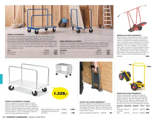 AJ Produkty - gazetka promocyjna Transport i podnoszenie - katalog jesień od środy 01.09 do poniedziałku 31.01 - strona 31 AJ Produkty - gazetka promocyjna Transport i podnoszenie - katalog jesień od środy 01.09 do poniedziałku 31.01 - strona 31