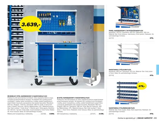 AJ Produkty - gazetka promocyjna Zakład i warsztat - katalog jesień od środy 01.09 do poniedziałku 31.01 - strona 47 AJ Produkty - gazetka promocyjna Zakład i warsztat - katalog jesień od środy 01.09 do poniedziałku 31.01 - strona 47