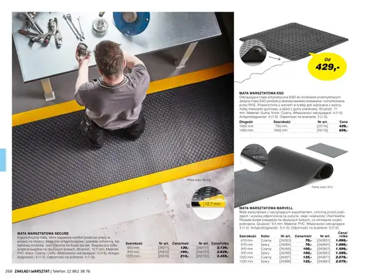 AJ Produkty - gazetka promocyjna Zakład i warsztat - katalog jesień od środy 01.09 do poniedziałku 31.01 - strona 26 AJ Produkty - gazetka promocyjna Zakład i warsztat - katalog jesień od środy 01.09 do poniedziałku 31.01 - strona 26