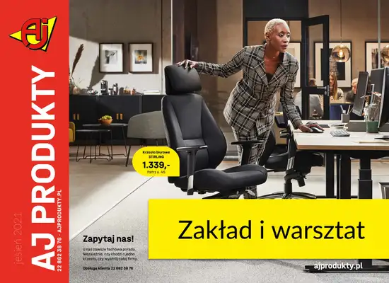 AJ Produkty - gazetka promocyjna Zakład i warsztat - katalog jesień od środy 01.09 do poniedziałku 31.01 AJ Produkty - gazetka promocyjna Zakład i warsztat - katalog jesień od środy 01.09 do poniedziałku 31.01