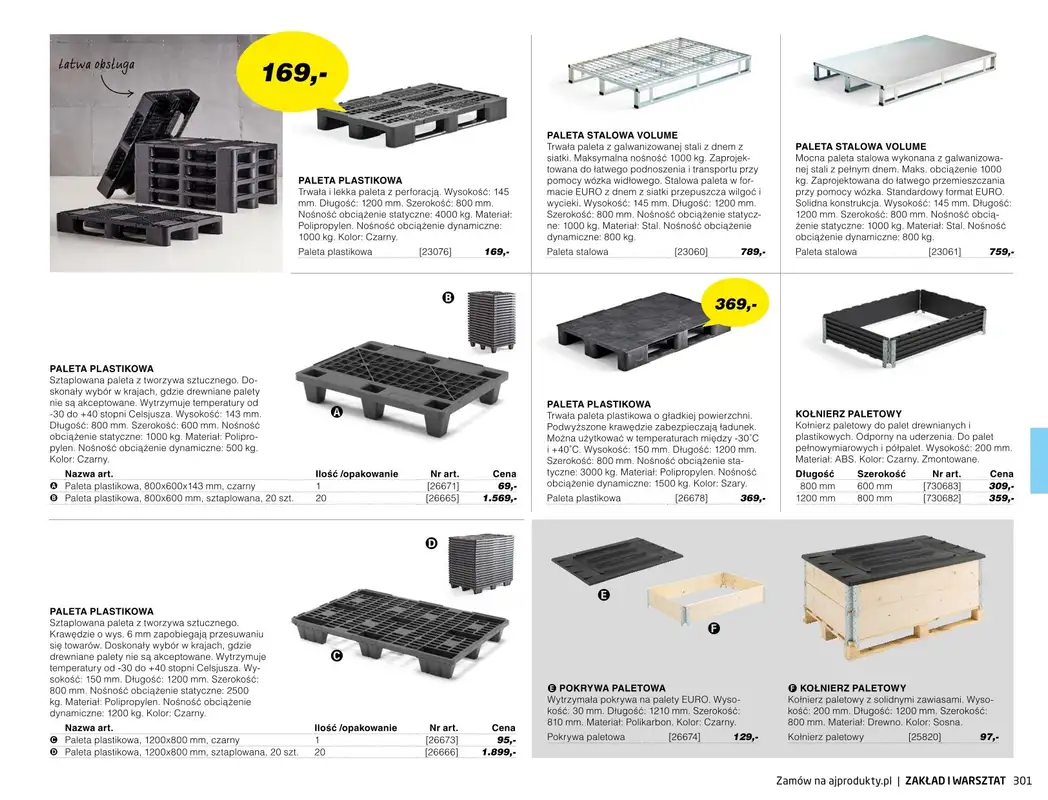 AJ Produkty - gazetka promocyjna Zakład i warsztat - katalog jesień od środy 01.09 do poniedziałku 31.01 - strona 59