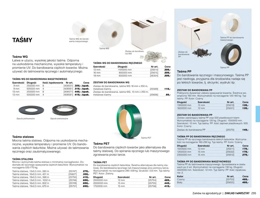 AJ Produkty - gazetka promocyjna Zakład i warsztat - katalog jesień od środy 01.09 do poniedziałku 31.01 - strona 53