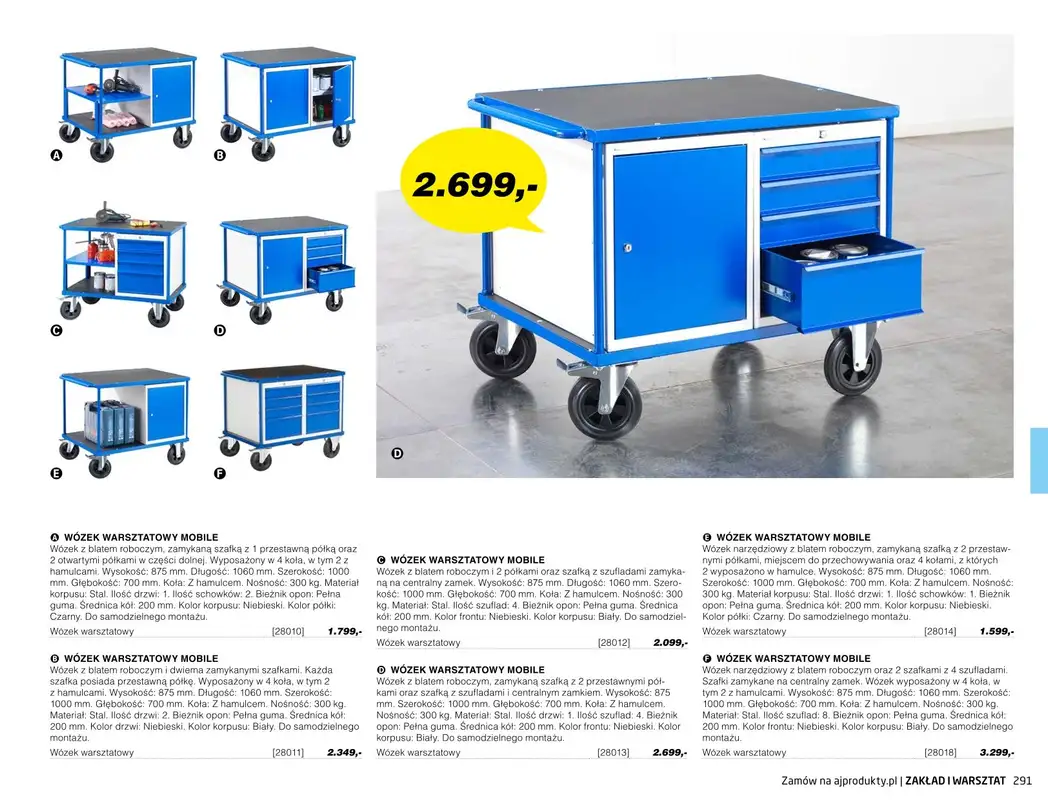 AJ Produkty - gazetka promocyjna Zakład i warsztat - katalog jesień od środy 01.09 do poniedziałku 31.01 - strona 49