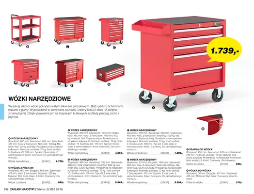 AJ Produkty - gazetka promocyjna Zakład i warsztat - katalog jesień od środy 01.09 do poniedziałku 31.01 - strona 50 AJ Produkty - gazetka promocyjna Zakład i warsztat - katalog jesień od środy 01.09 do poniedziałku 31.01 - strona 50