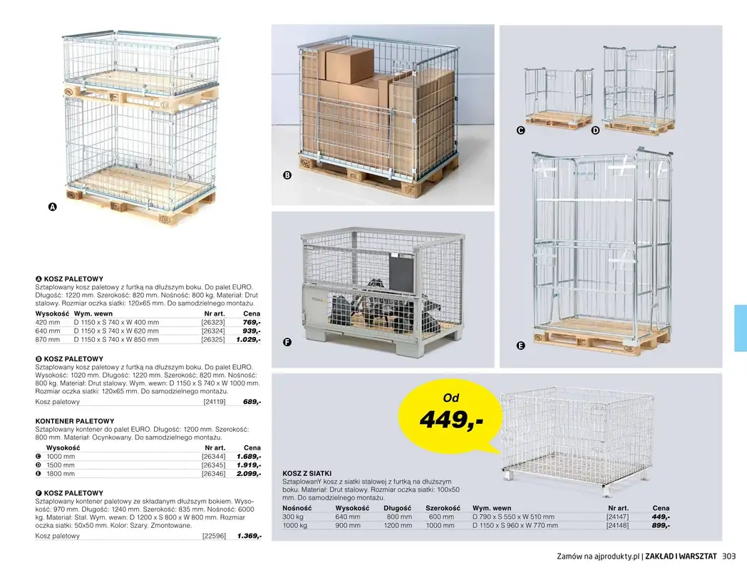 AJ Produkty - gazetka promocyjna Zakład i warsztat - katalog jesień od środy 01.09 do poniedziałku 31.01 - strona 61