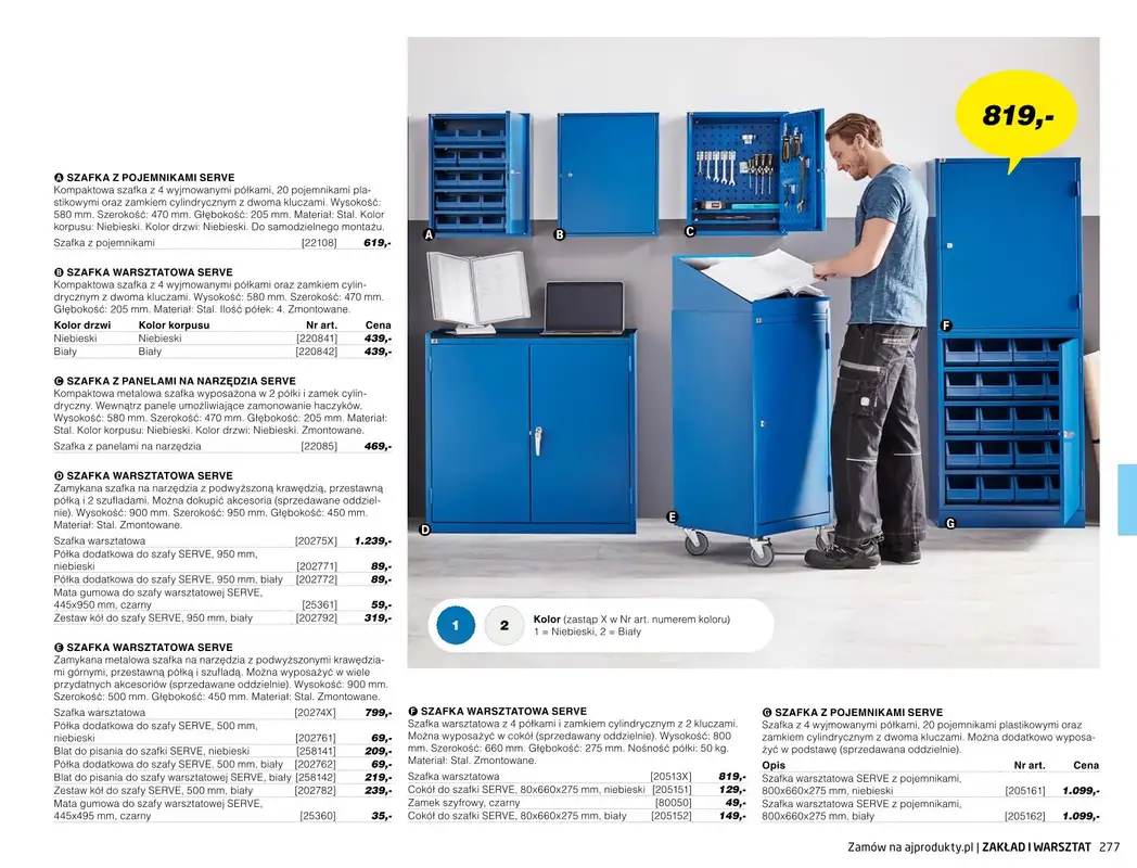 AJ Produkty - gazetka promocyjna Zakład i warsztat - katalog jesień od środy 01.09 do poniedziałku 31.01 - strona 35