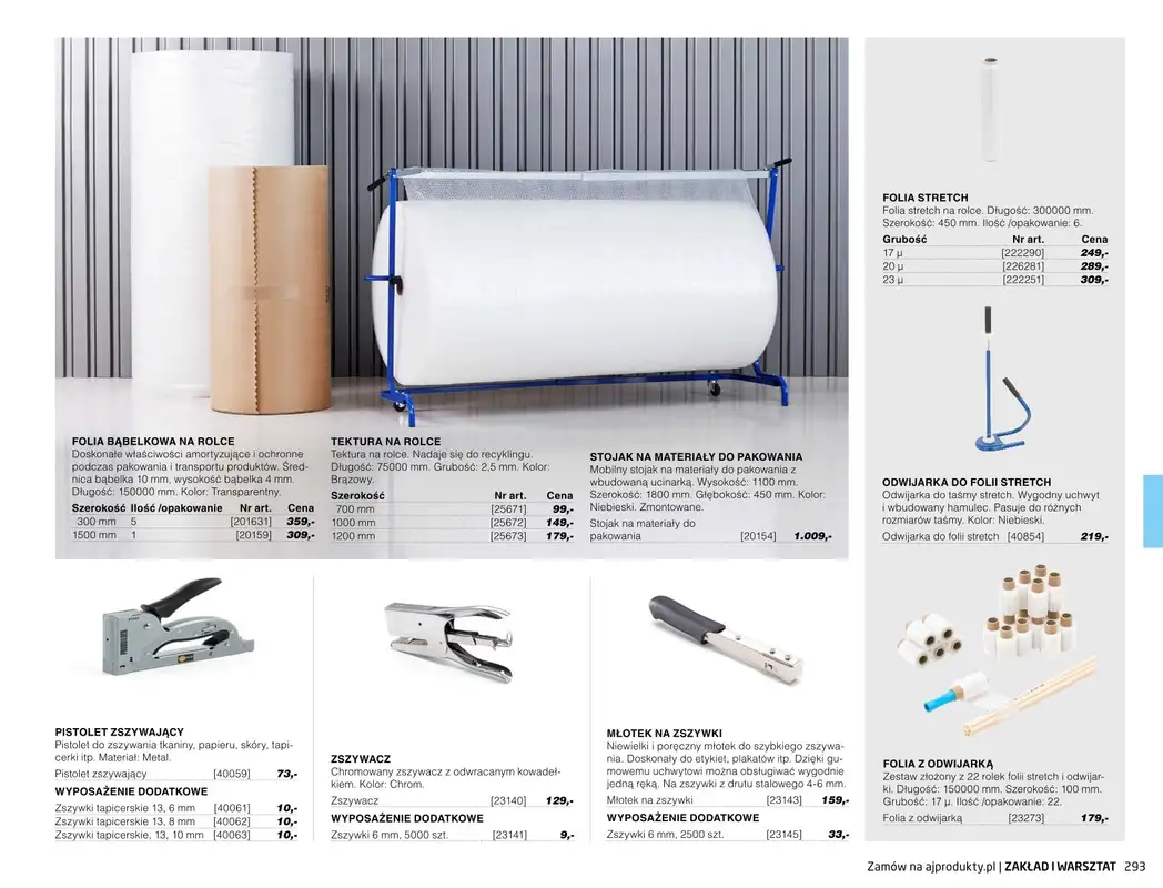 AJ Produkty - gazetka promocyjna Zakład i warsztat - katalog jesień od środy 01.09 do poniedziałku 31.01 - strona 51
