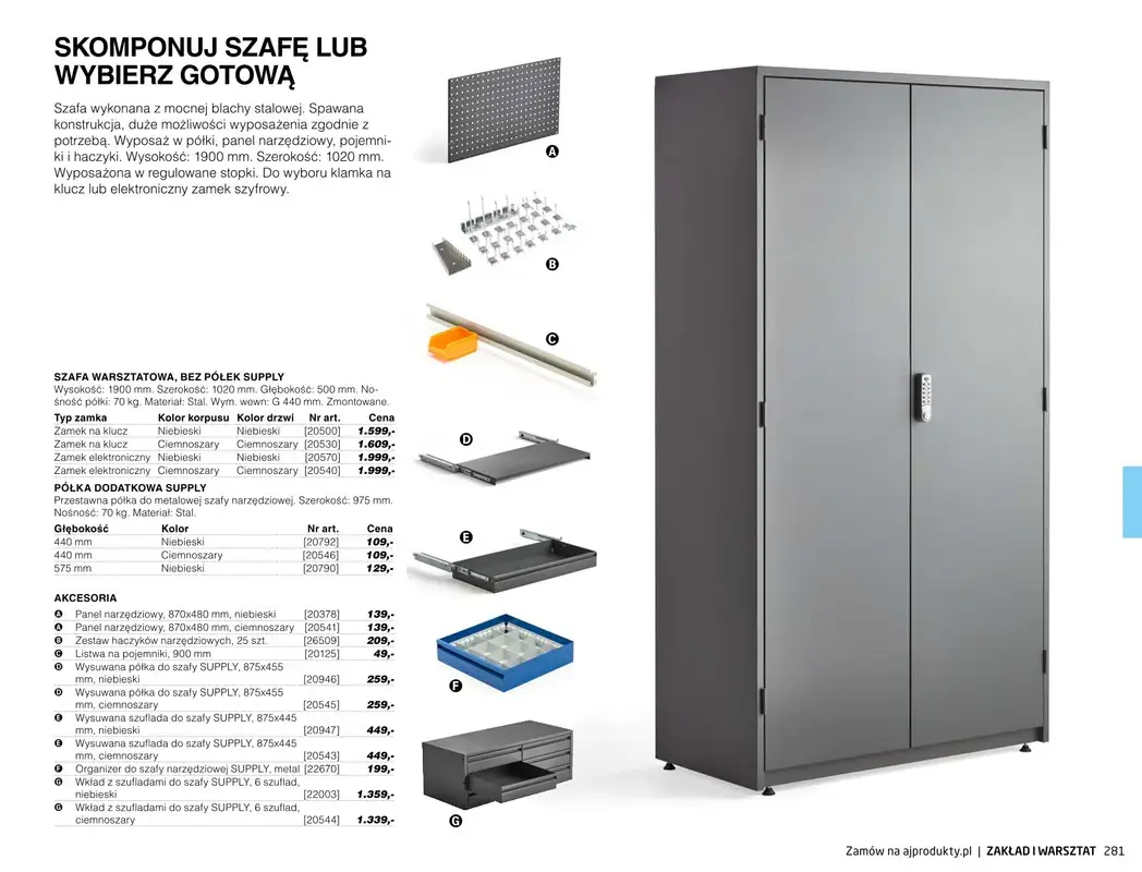 AJ Produkty - gazetka promocyjna Zakład i warsztat - katalog jesień od środy 01.09 do poniedziałku 31.01 - strona 39