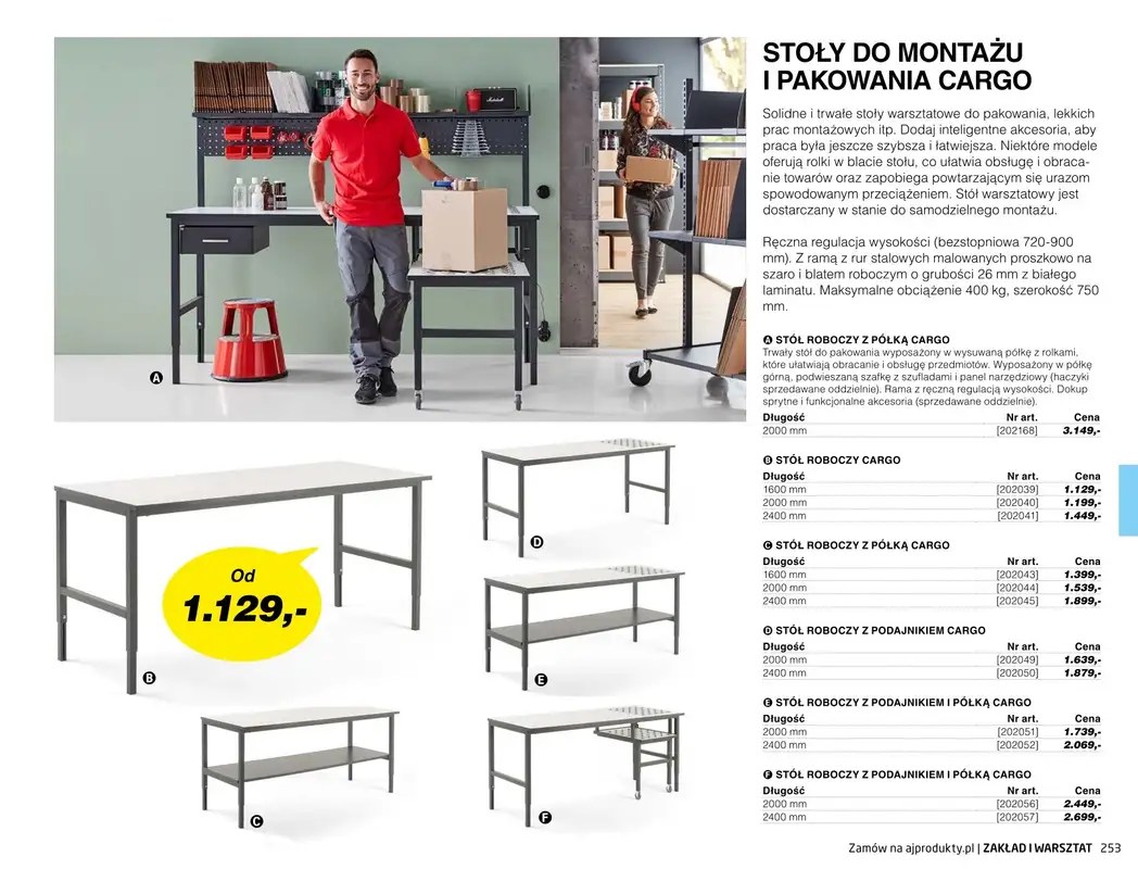 AJ Produkty - gazetka promocyjna Zakład i warsztat - katalog jesień od środy 01.09 do poniedziałku 31.01 - strona 11