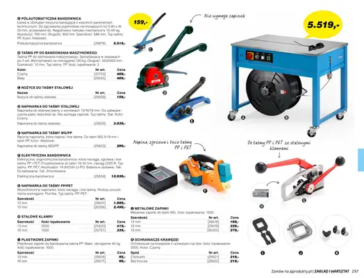 AJ Produkty - gazetka promocyjna Zakład i warsztat - katalog jesień od środy 01.09 do poniedziałku 31.01 - strona 55 AJ Produkty - gazetka promocyjna Zakład i warsztat - katalog jesień od środy 01.09 do poniedziałku 31.01 - strona 55