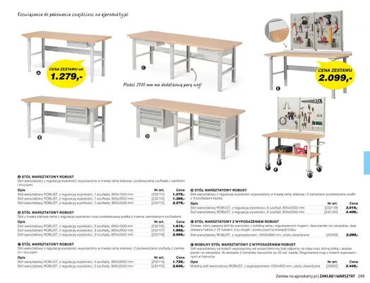 AJ Produkty - gazetka promocyjna Zakład i warsztat - katalog jesień od środy 01.09 do poniedziałku 31.01 - strona 7 AJ Produkty - gazetka promocyjna Zakład i warsztat - katalog jesień od środy 01.09 do poniedziałku 31.01 - strona 7