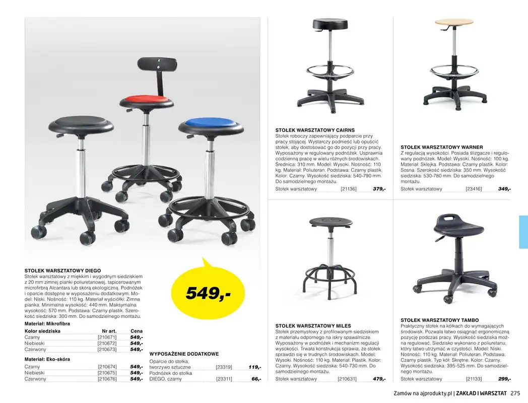 AJ Produkty - gazetka promocyjna Zakład i warsztat - katalog jesień od środy 01.09 do poniedziałku 31.01 - strona 33