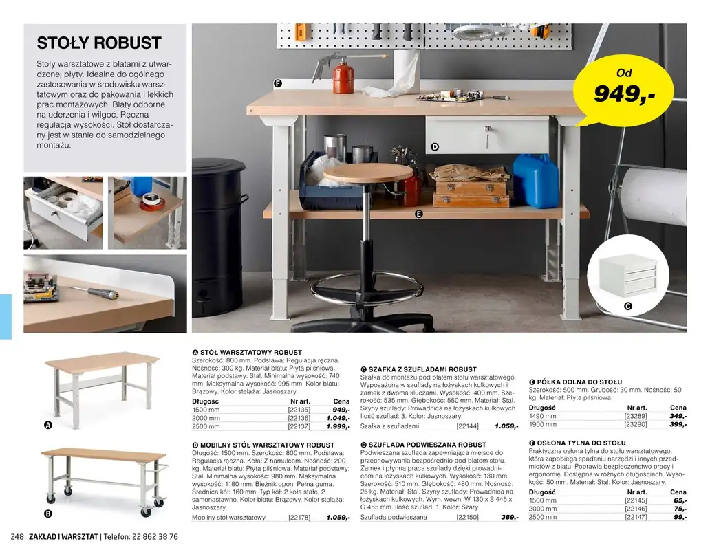 AJ Produkty - gazetka promocyjna Zakład i warsztat - katalog jesień od środy 01.09 do poniedziałku 31.01 - strona 6