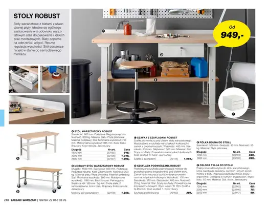 AJ Produkty - gazetka promocyjna Zakład i warsztat - katalog jesień od środy 01.09 do poniedziałku 31.01 - strona 6 AJ Produkty - gazetka promocyjna Zakład i warsztat - katalog jesień od środy 01.09 do poniedziałku 31.01 - strona 6