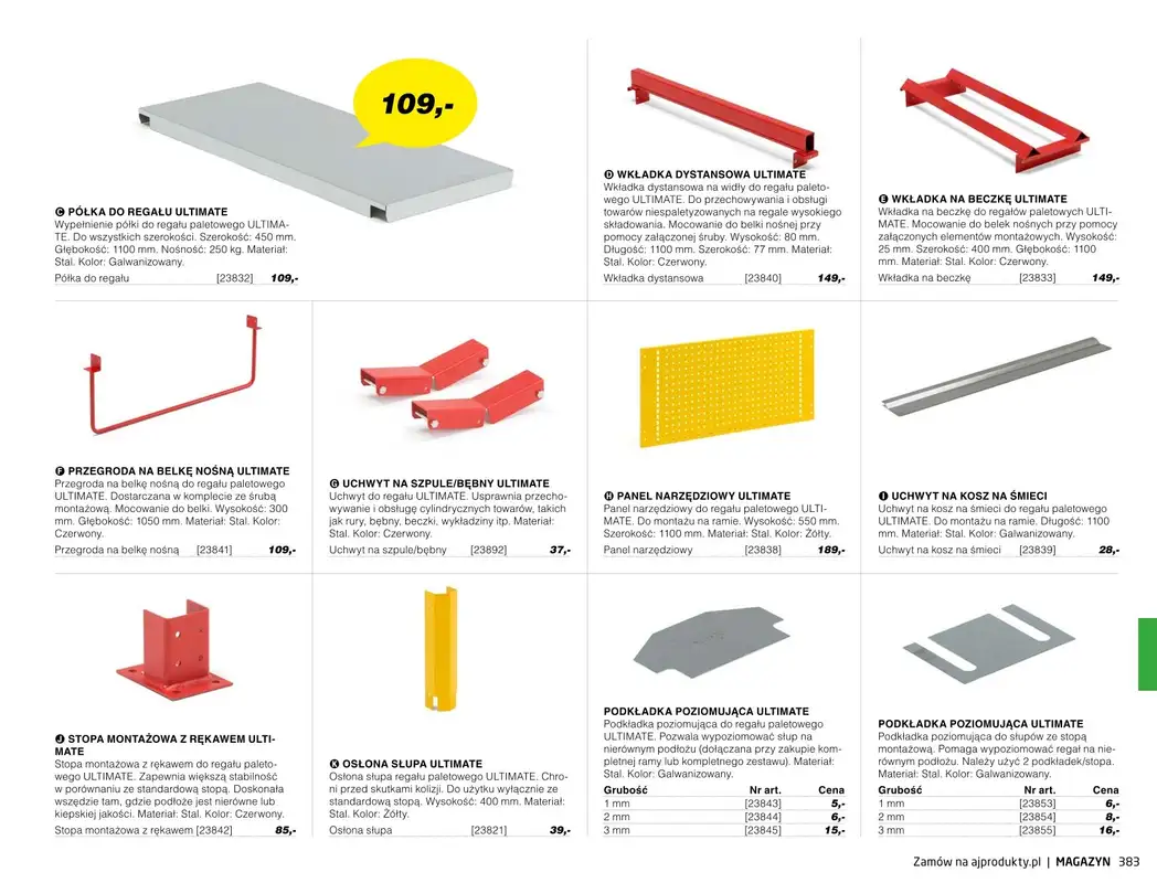 AJ Produkty - gazetka promocyjna Magazyn - katalog jesień od środy 01.09 do poniedziałku 31.01 - strona 26