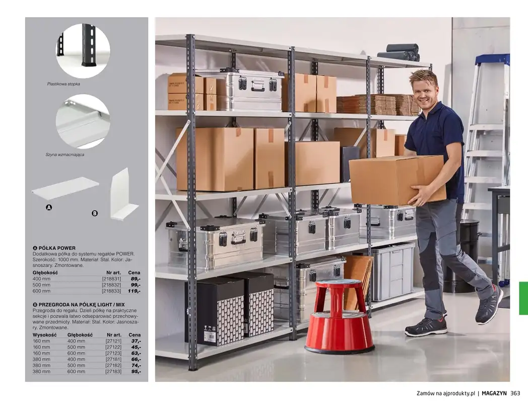 AJ Produkty - gazetka promocyjna Magazyn - katalog jesień od środy 01.09 do poniedziałku 31.01 - strona 6
