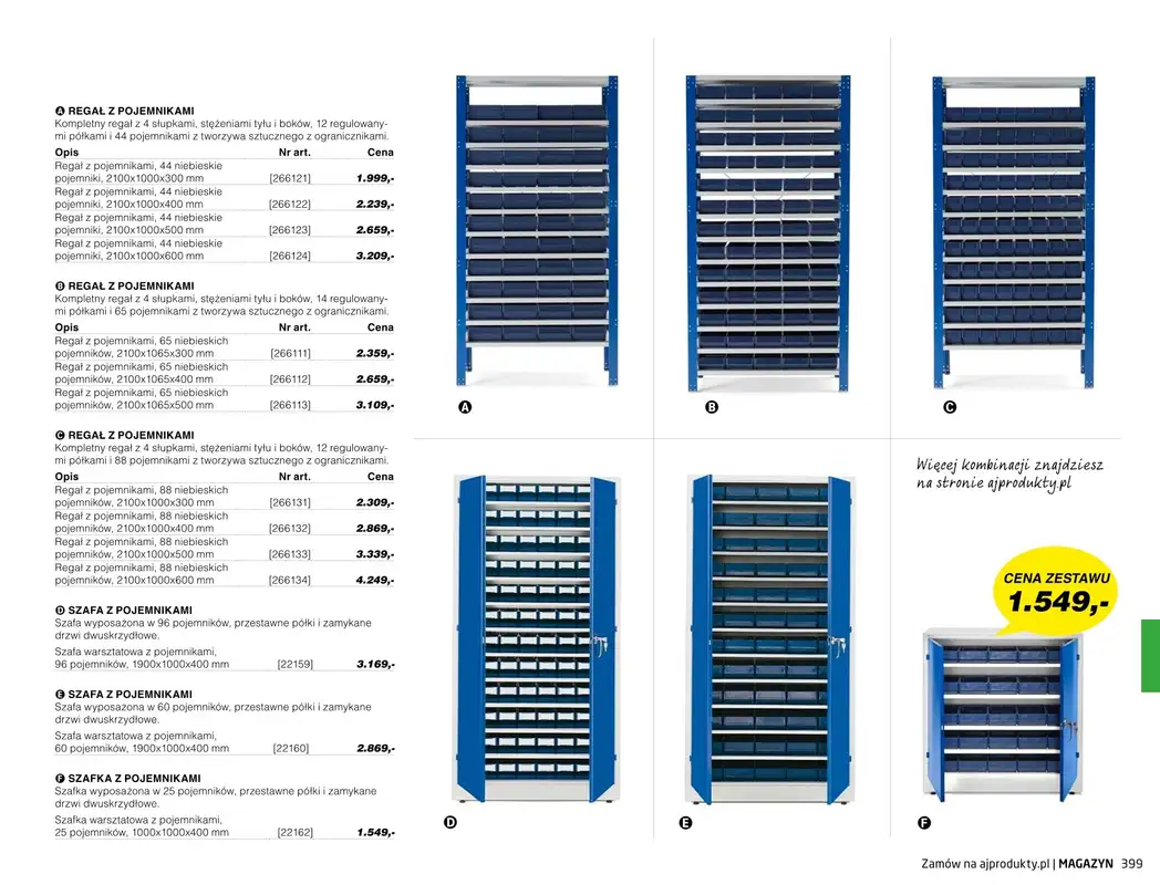 AJ Produkty - gazetka promocyjna Magazyn - katalog jesień od środy 01.09 do poniedziałku 31.01 - strona 42