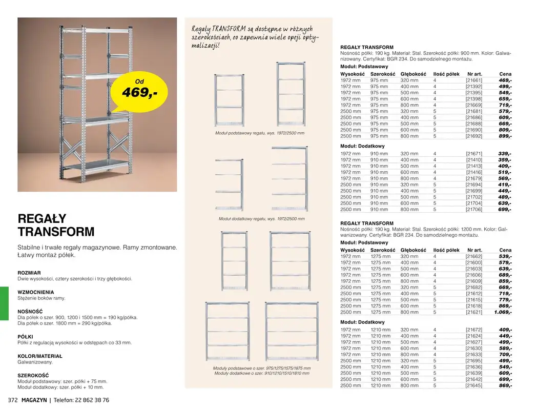 AJ Produkty - gazetka promocyjna Magazyn - katalog jesień od środy 01.09 do poniedziałku 31.01 - strona 15