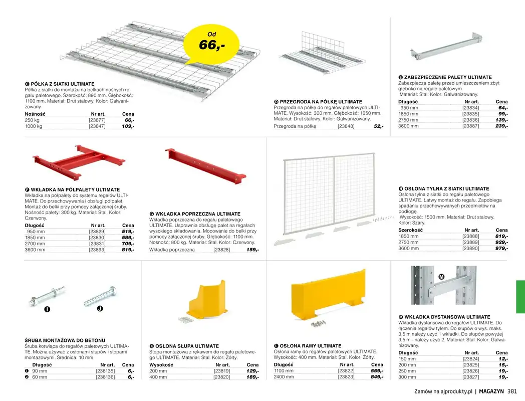 AJ Produkty - gazetka promocyjna Magazyn - katalog jesień od środy 01.09 do poniedziałku 31.01 - strona 24
