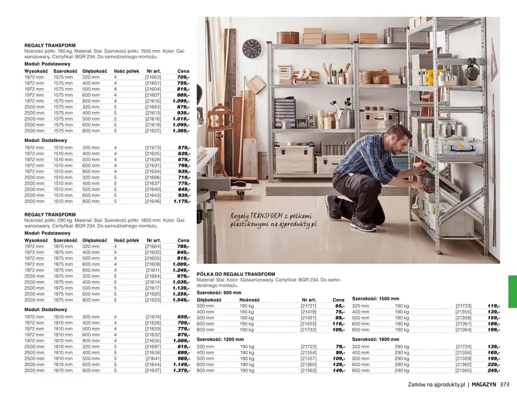 AJ Produkty - gazetka promocyjna Magazyn - katalog jesień od środy 01.09 do poniedziałku 31.01 - strona 16